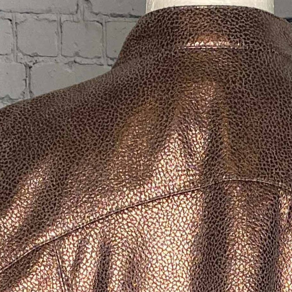 Ruby Rd Copper Metallic Jacket - Picture 6 of 10